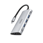 WiWU Alpha  6 in 1 USB C Hub Type C to USB3.0